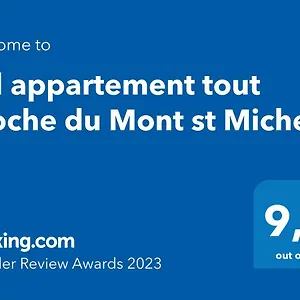 Appartement Bel Proche Du Mont St Michel, Pontorson